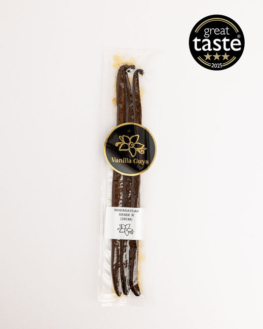 ‘Grade A’ Madagascan Bourbon Vanilla Pods (x3)
