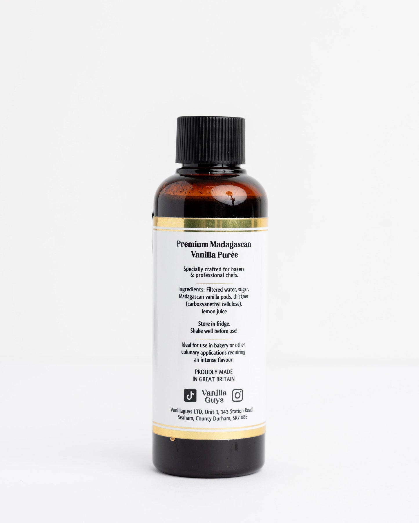 *Vanilla Guys Premium Bourbon Vanilla Purée (120g)