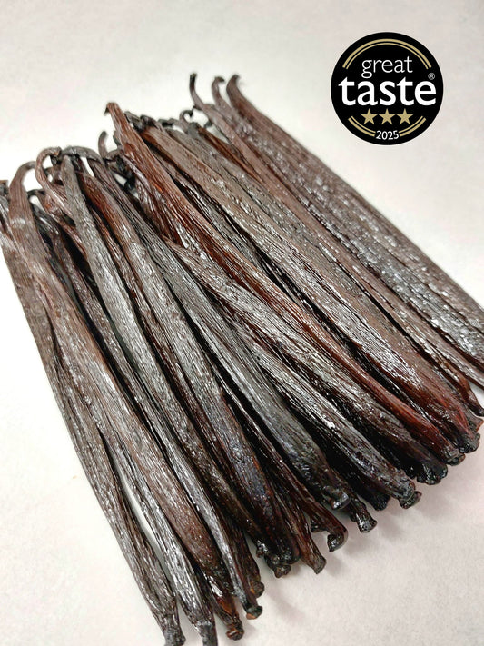 ‘Grade A’ Madagascan Bourbon Vanilla Pods (500g)