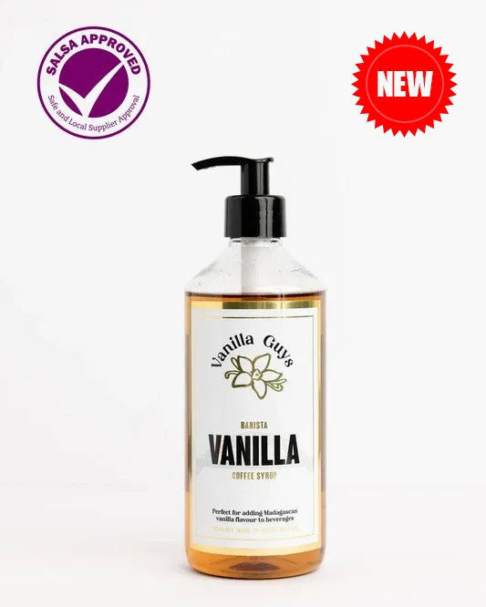 Premium SUGAR FREE Madagascan Vanilla Coffee Syrup (500ml)