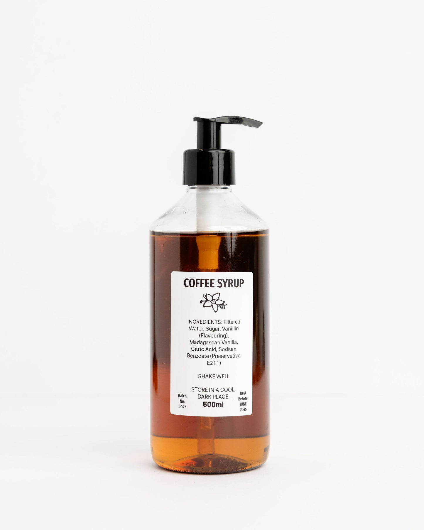 Vanilla Guys Madagascan Coffee Syrup (500ml)