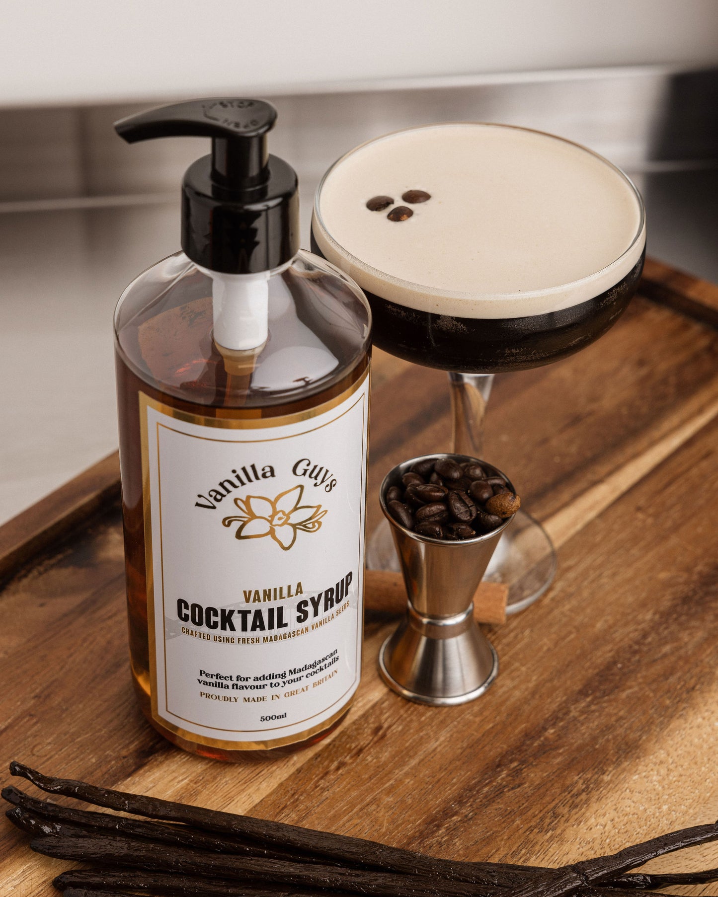 Vanilla Guys Cocktail Syrup (500ml)