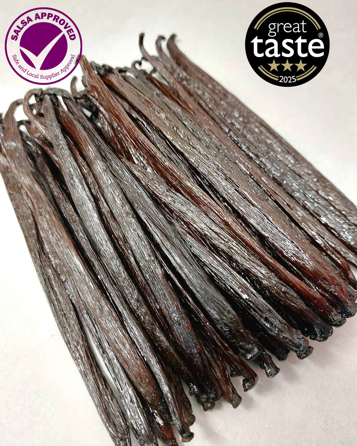 XL ‘Grade A’ Madagascan Bourbon Vanilla Pods (500g)