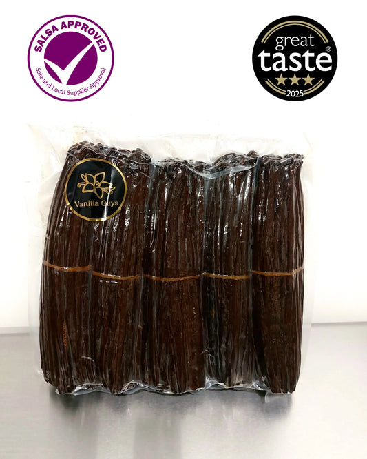 XL ‘Grade A’ Madagascan Bourbon Vanilla Pods (1 Kg)